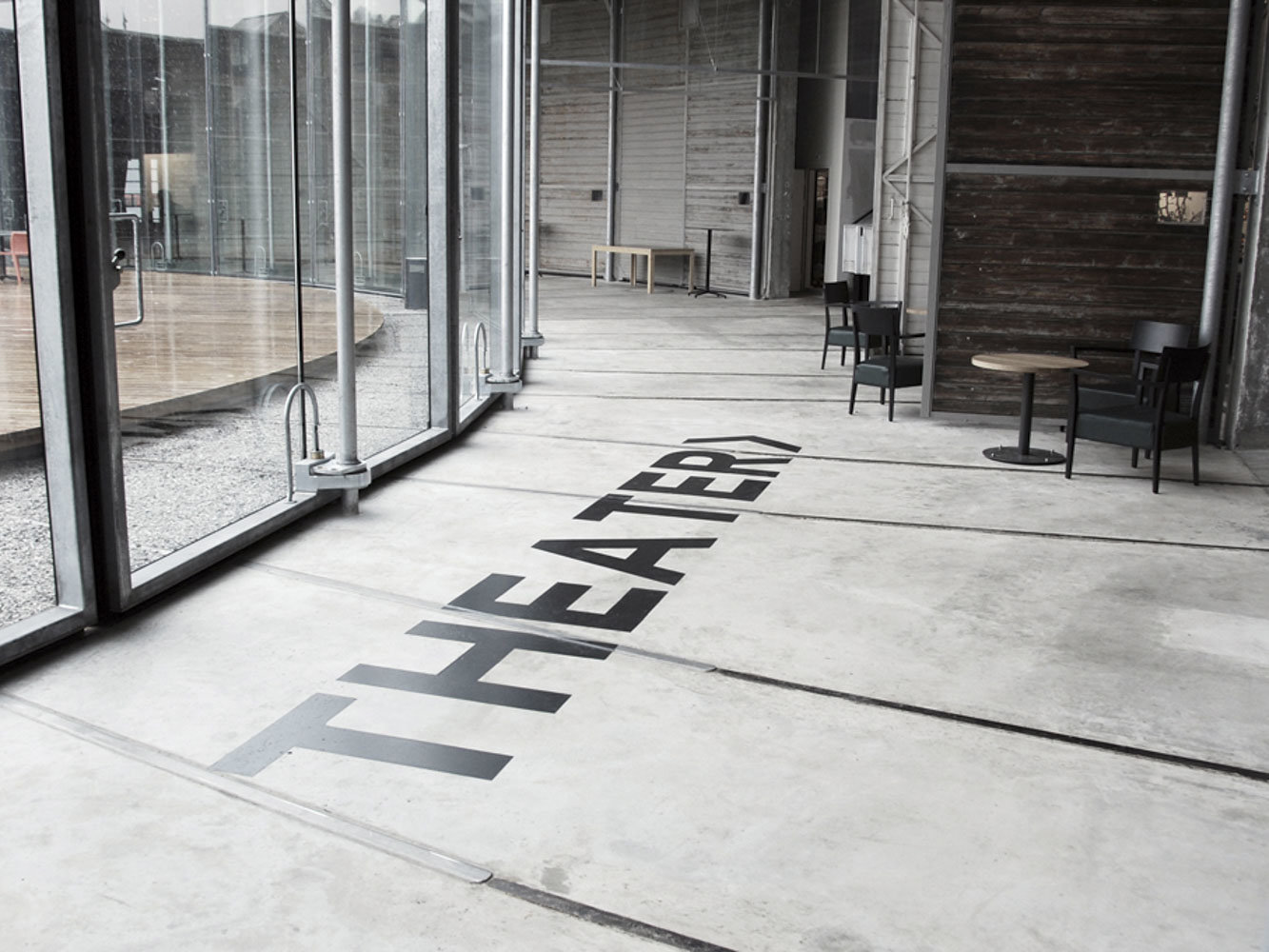 Beschriftung der Lokremise St.Gallen