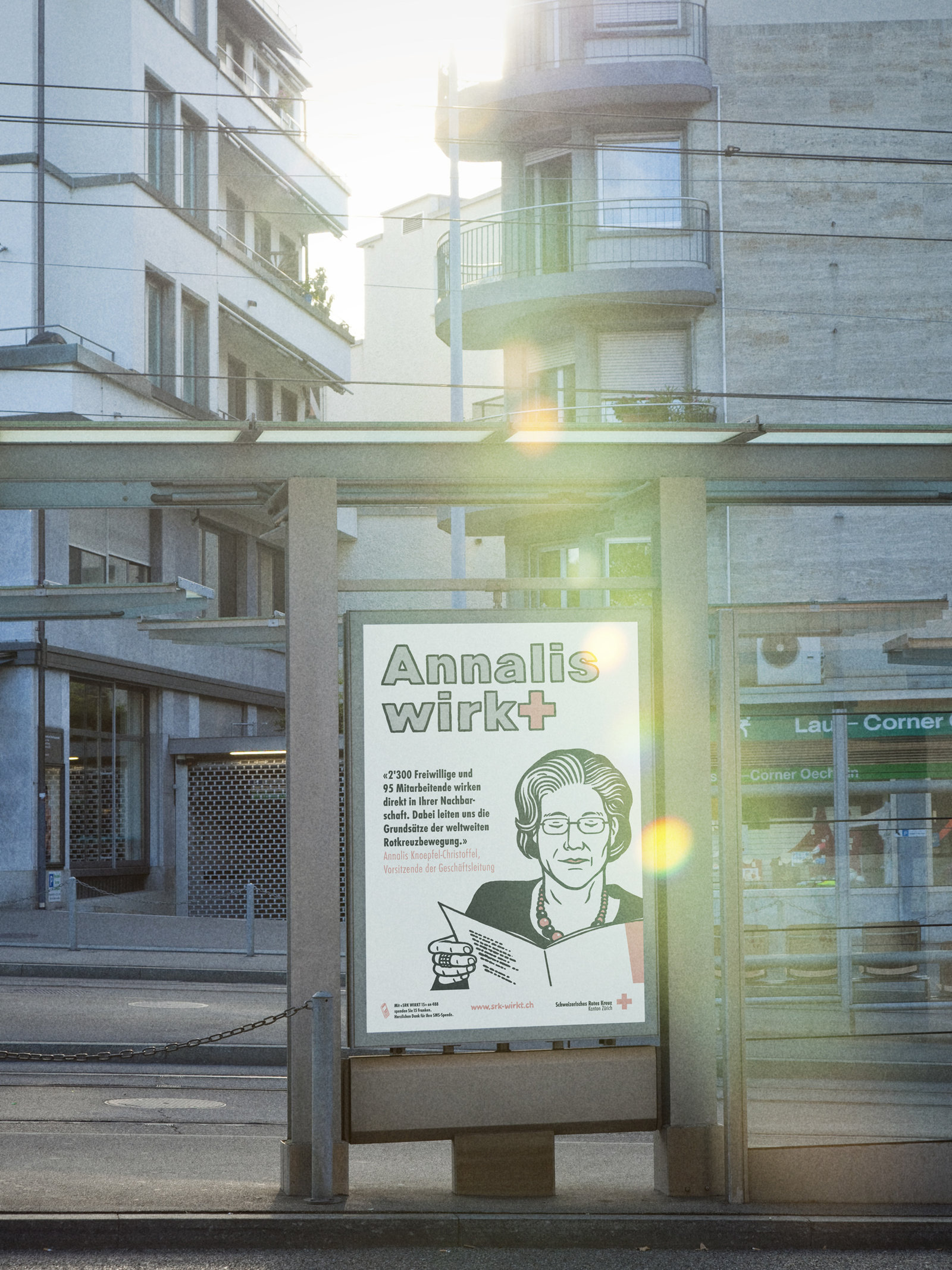 Image-Kampagne Schweizerisches Rotes Kreuz Zürich