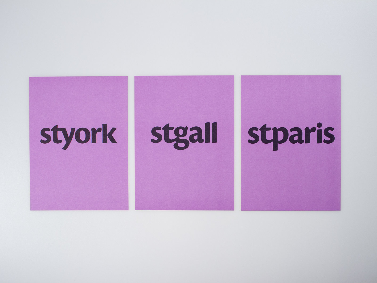 Einladungskarten St.Gall