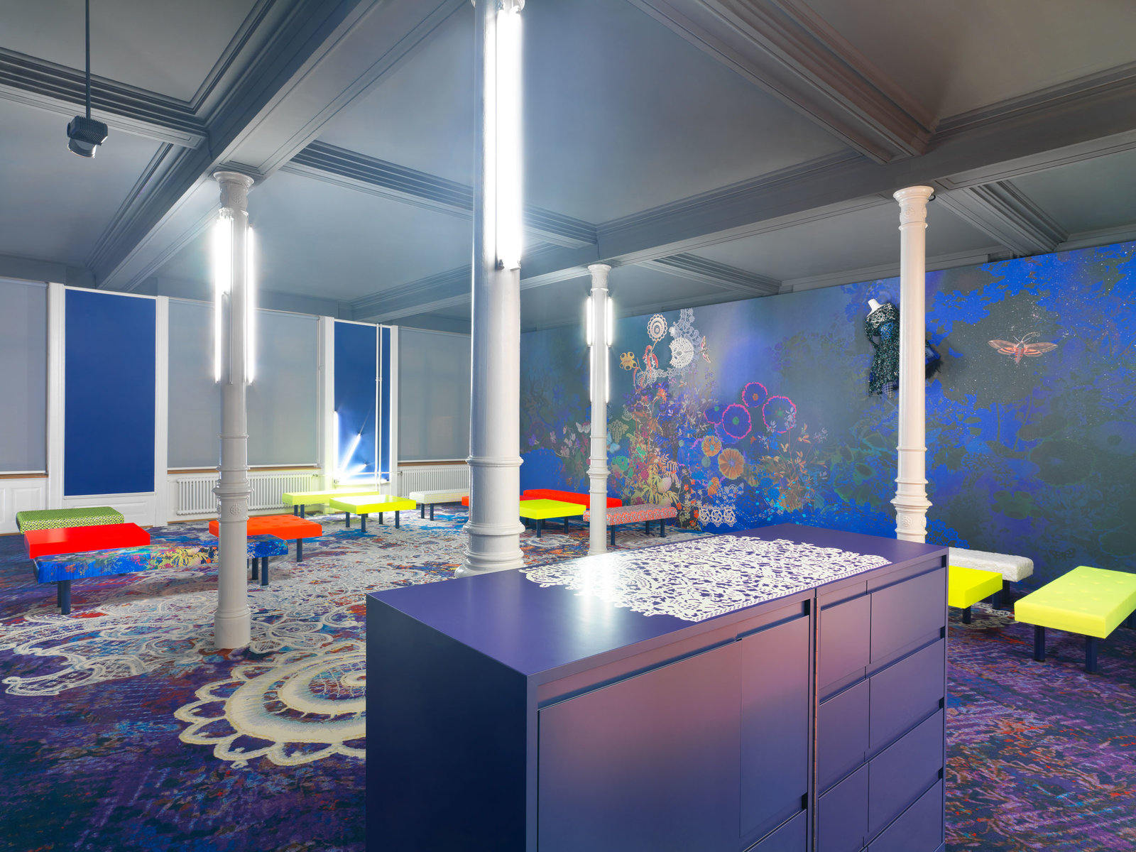 Ausstellungsgestaltung StGall im Textilmuseum St.Gallen