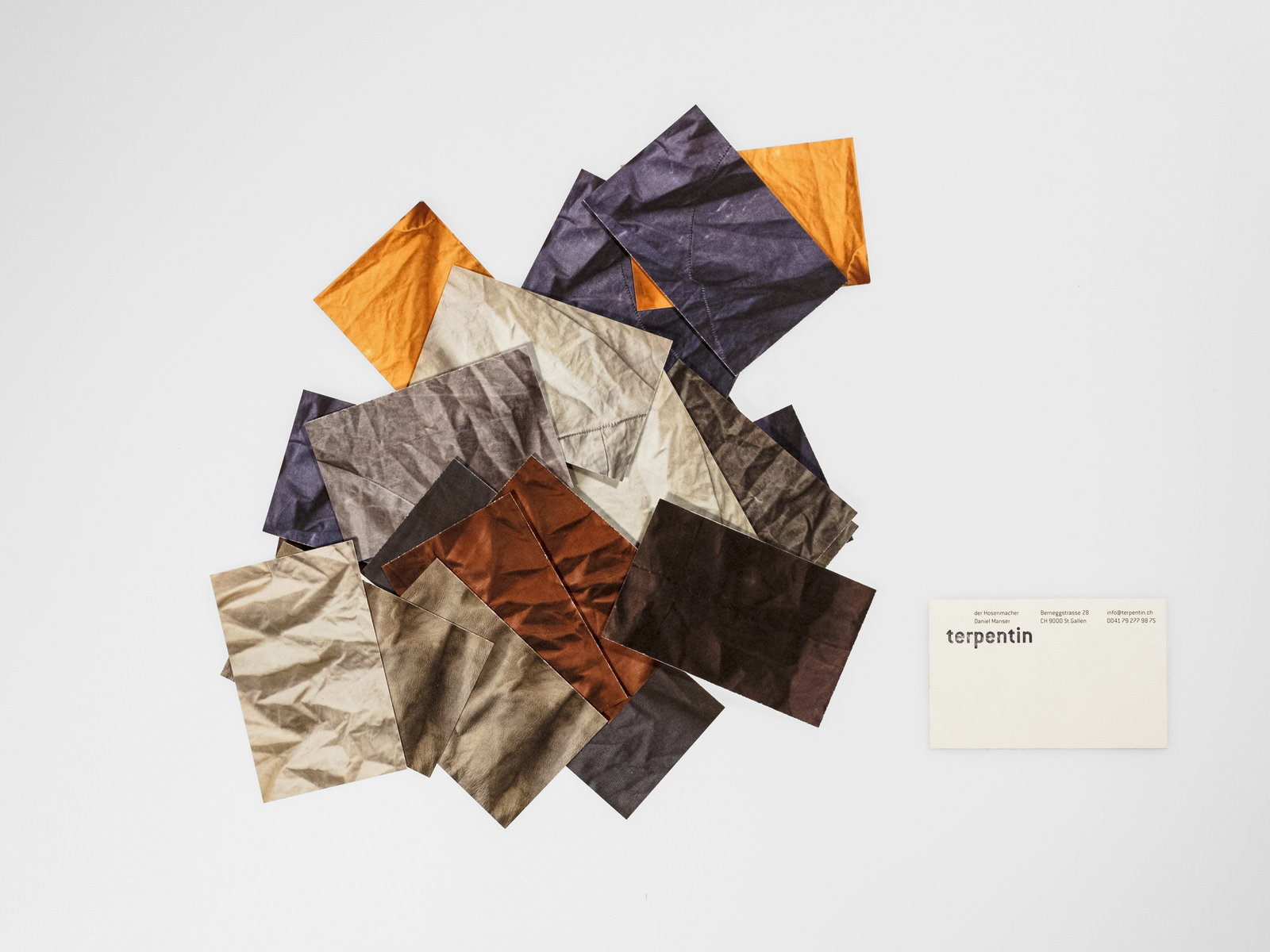 Lookbook-Postkarten terpentin der Hostenmacher