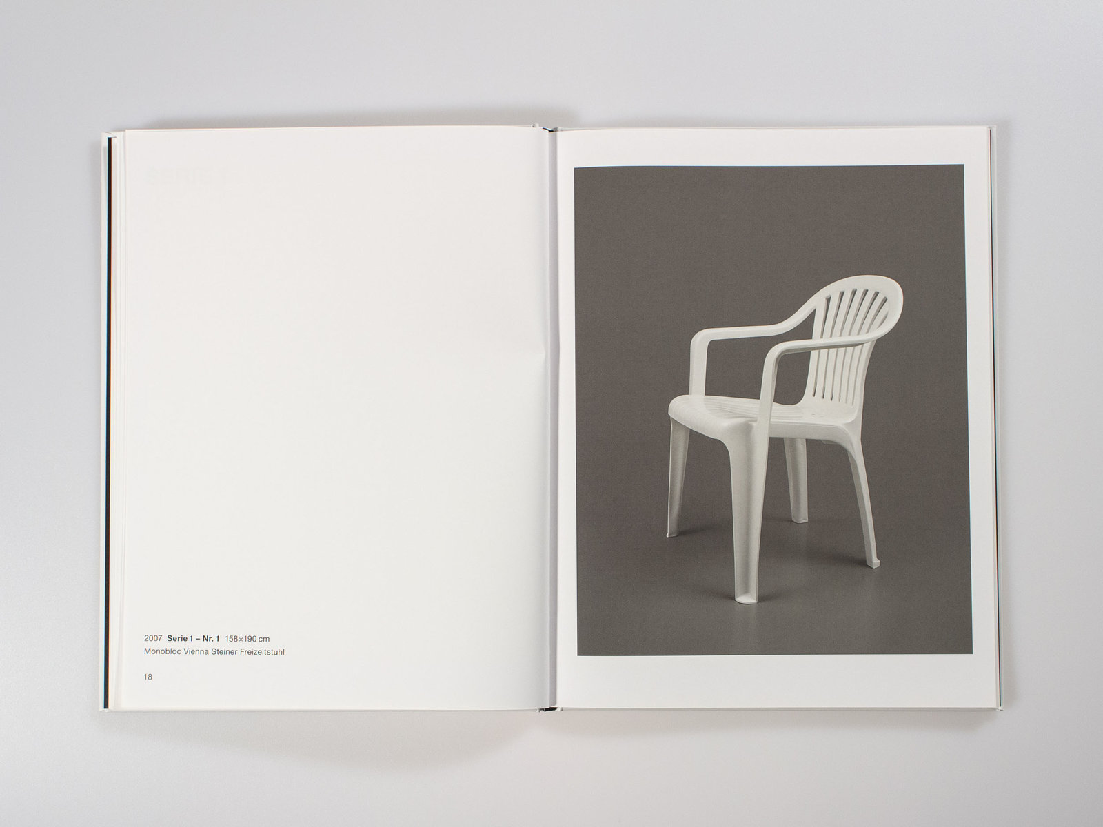 Buchgestaltung «Serie 1» Valentin Jeck