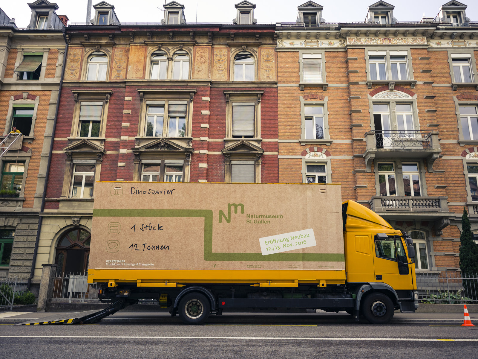 Umzugswagen Naturmuseum