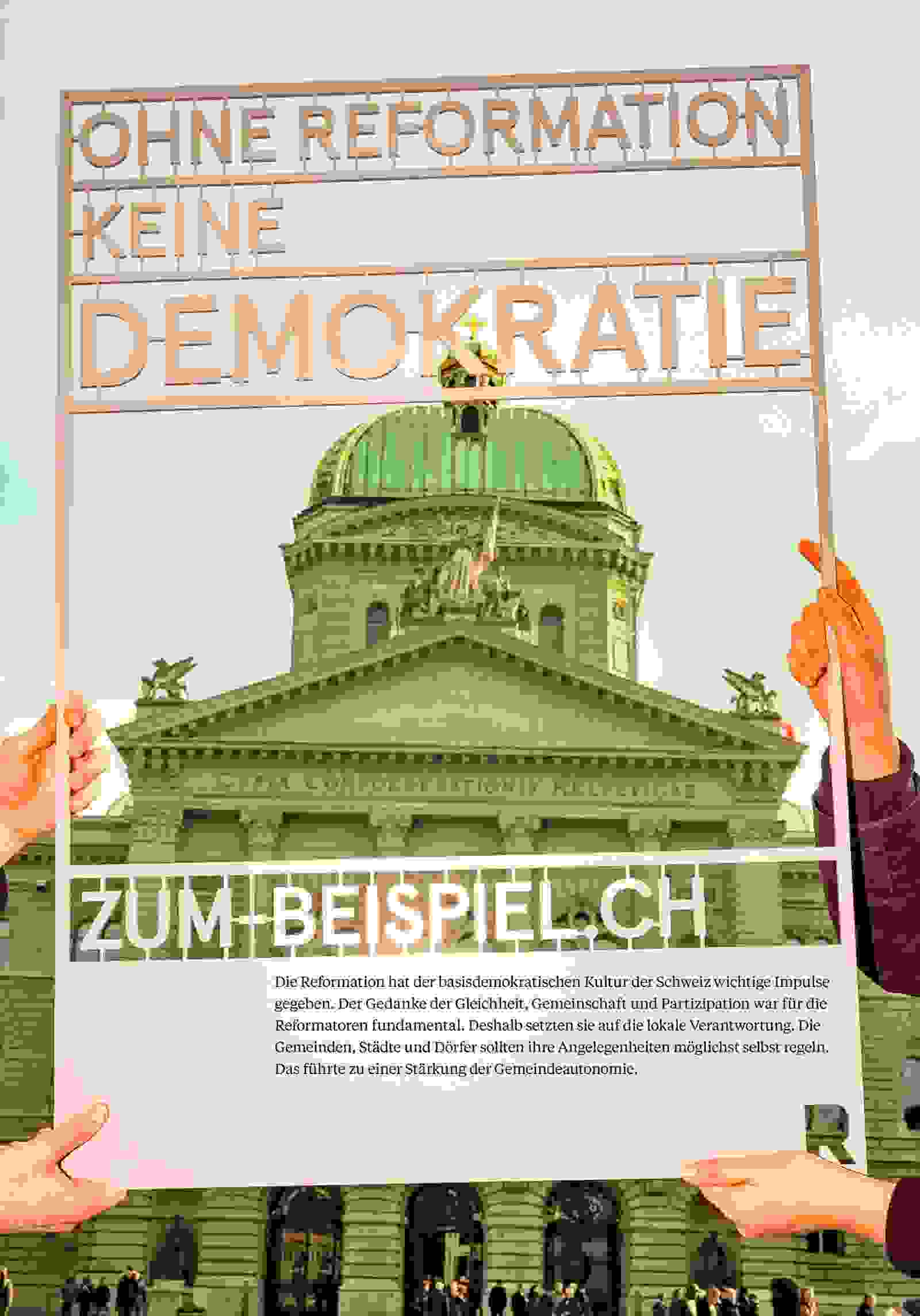 Plakate zum-Beispiel.ch der Evangelisch-reformierten Kirche